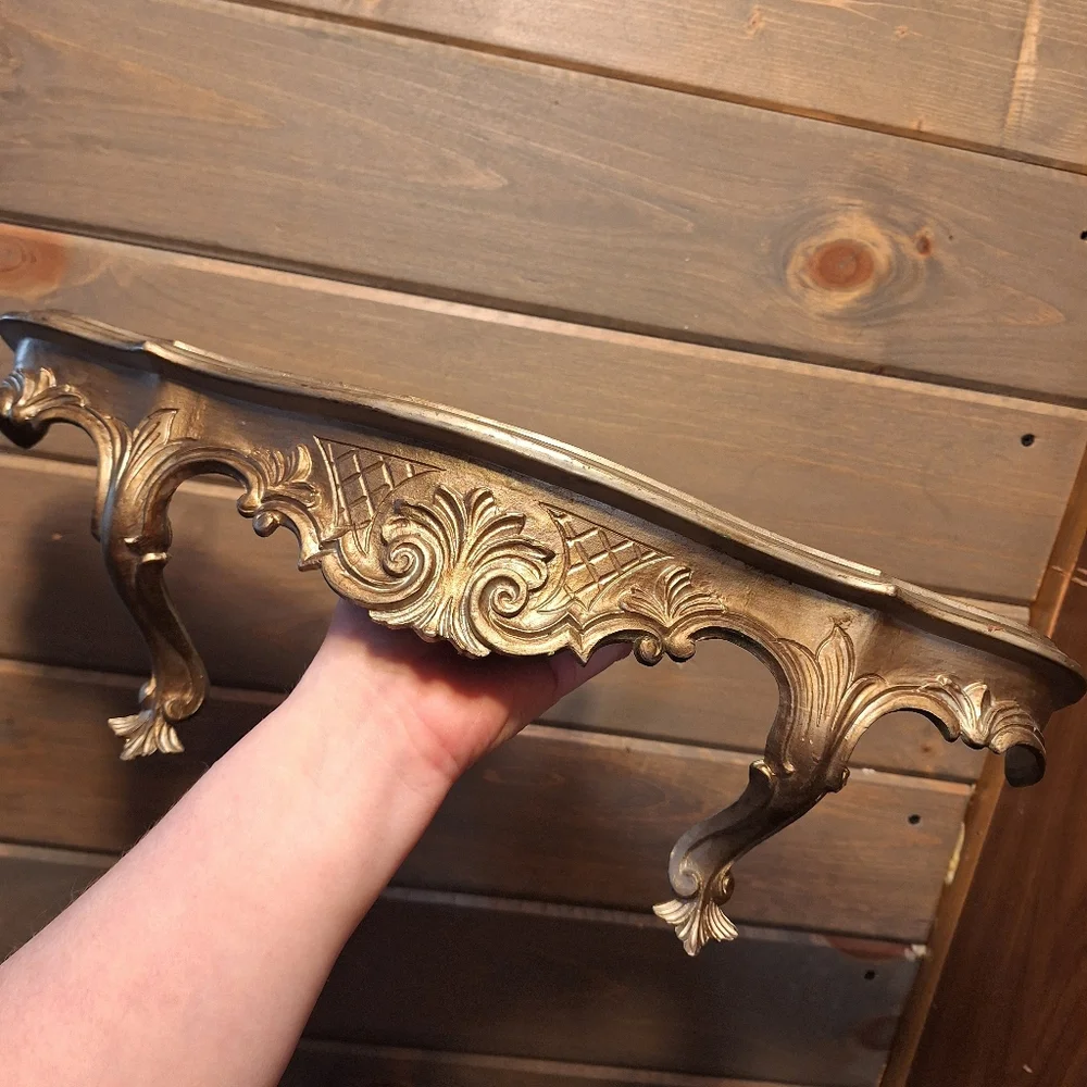 Vintage Wall Sconce Shelf